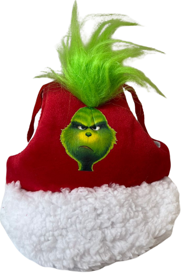 Gorra navidad del grinch para mascotas