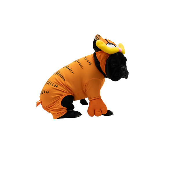 Disfraz Garfield premium para mascotas