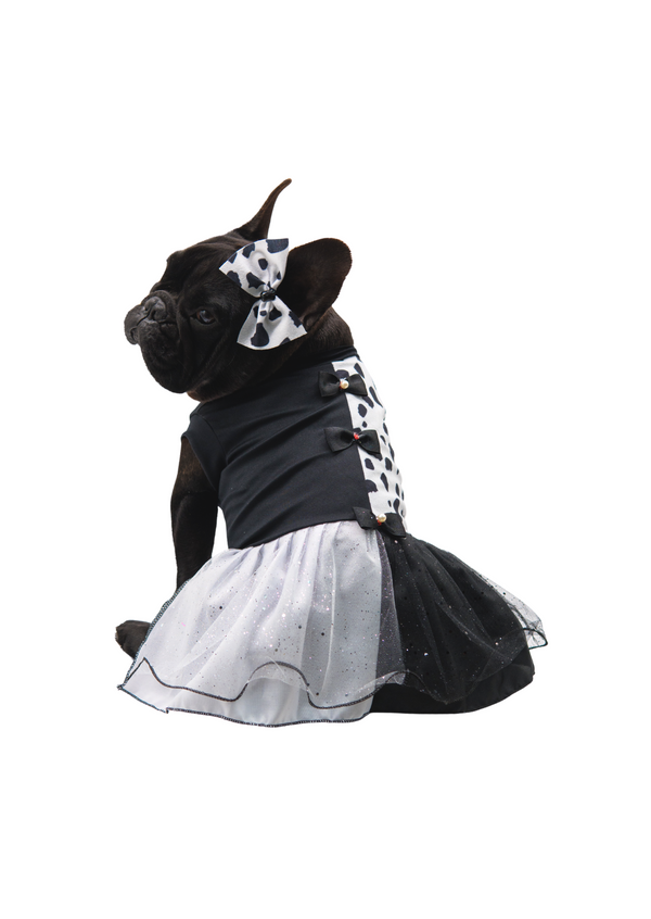 Disfraz de Cruella para mascotas