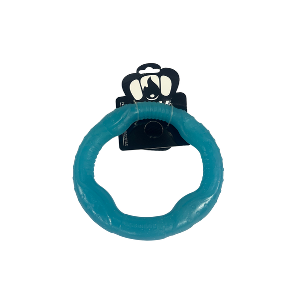 Aro resistente que alumbra en la oscuridad para mascotas