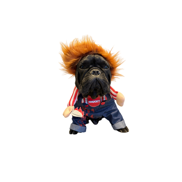 Disfraz Chucky premium para mascotas