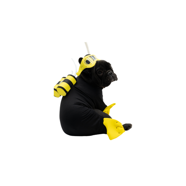 Disfraz Buzo submarino premium para mascotas