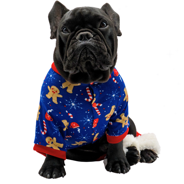 Pijama estampada navidad para mascotas