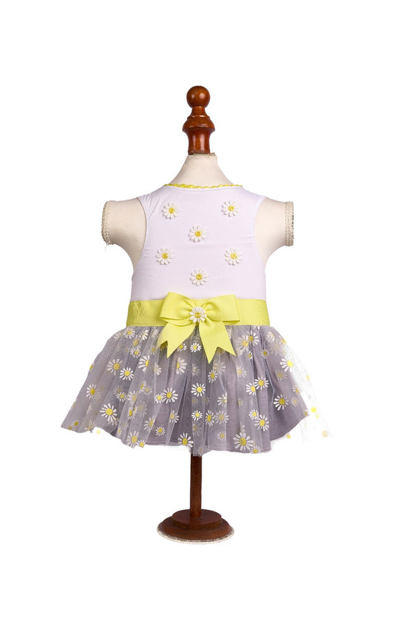 Vestido margaritas para mascotas