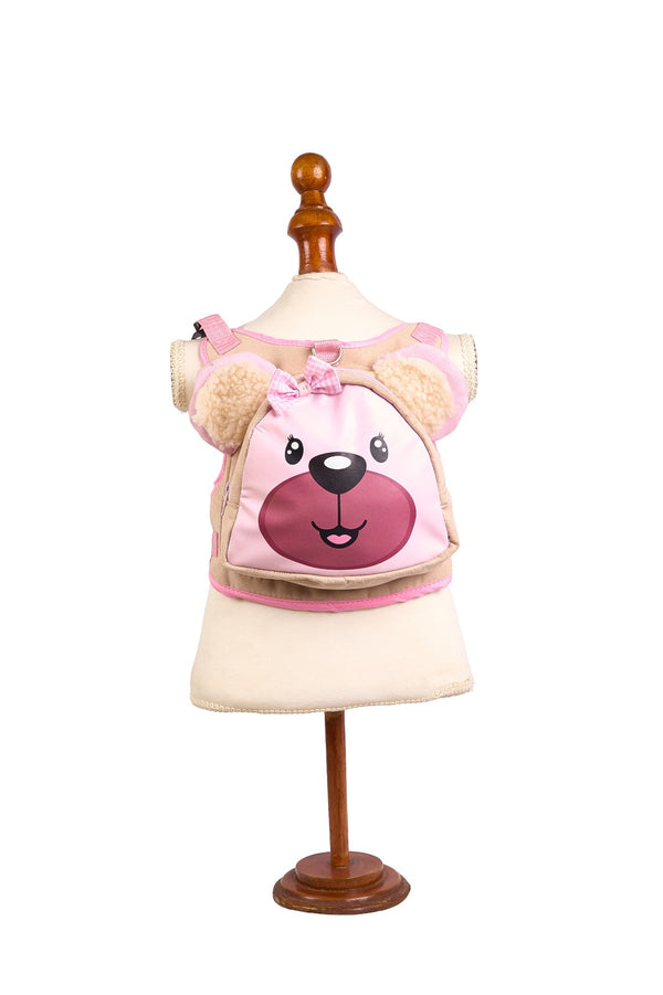 Bolso pechera osita para mascotas