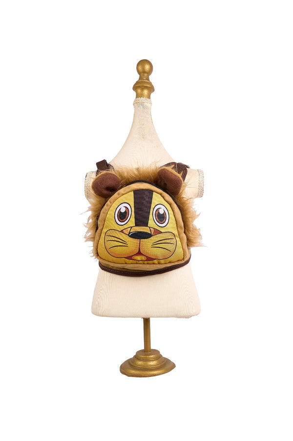 Bolso pechera leon para mascotas