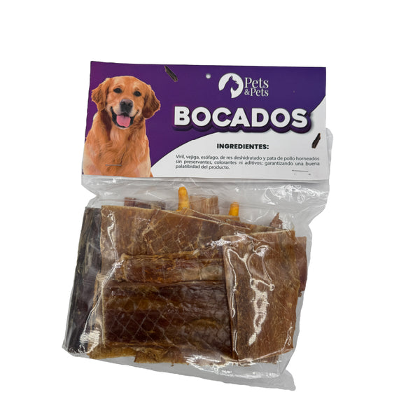 Bocados premium grandes para mascotas