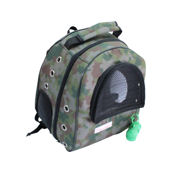 Bolso falcom militar para mascota