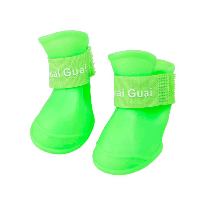 Botas Para Perros BWBIKE - 4 Unidades, Impermeables, Antideslizantes, Reflectantes, Para Todas Las Tallas